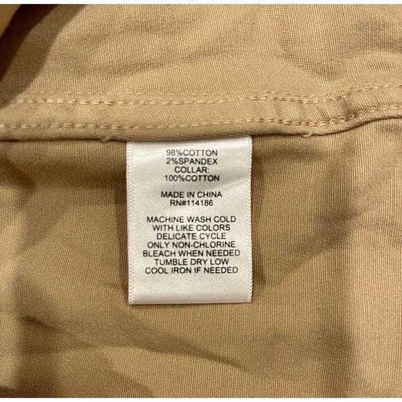 Frye and Co. Men's Lightweight Twill Jacket, Small, Tan ✨NEW✨ $119 Retail - Picture 7 of 8